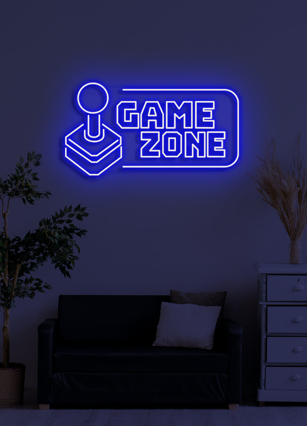 Spielzone - LED Neonschirm