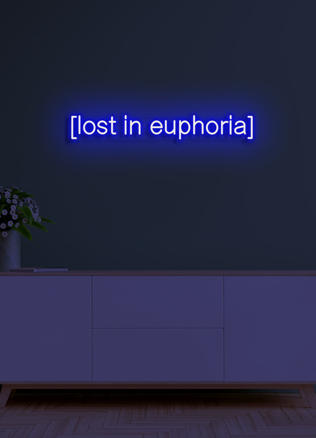 Verloren in Euphorie - LED Neonschild