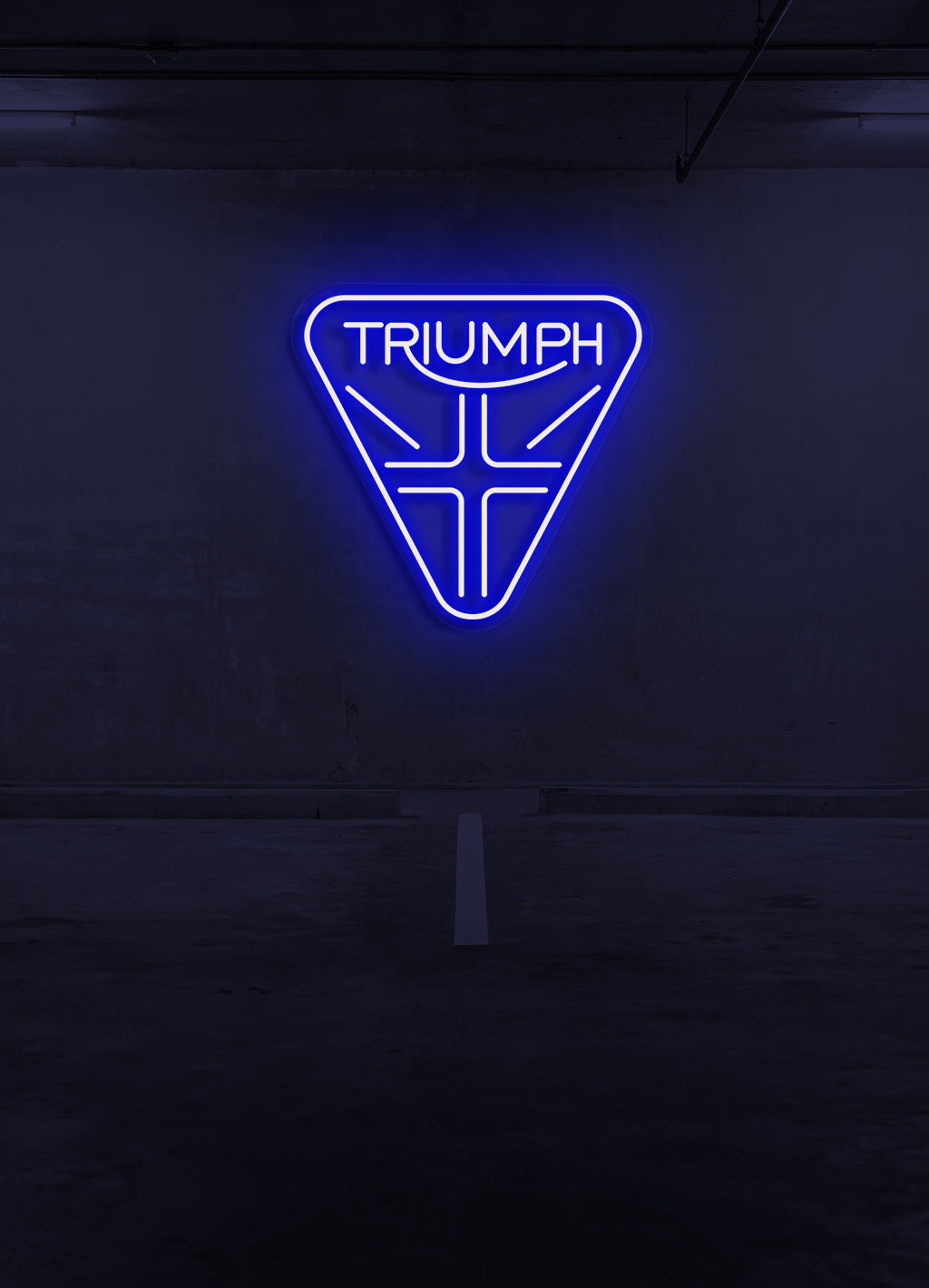 Triumph - LED Neon-Schirm