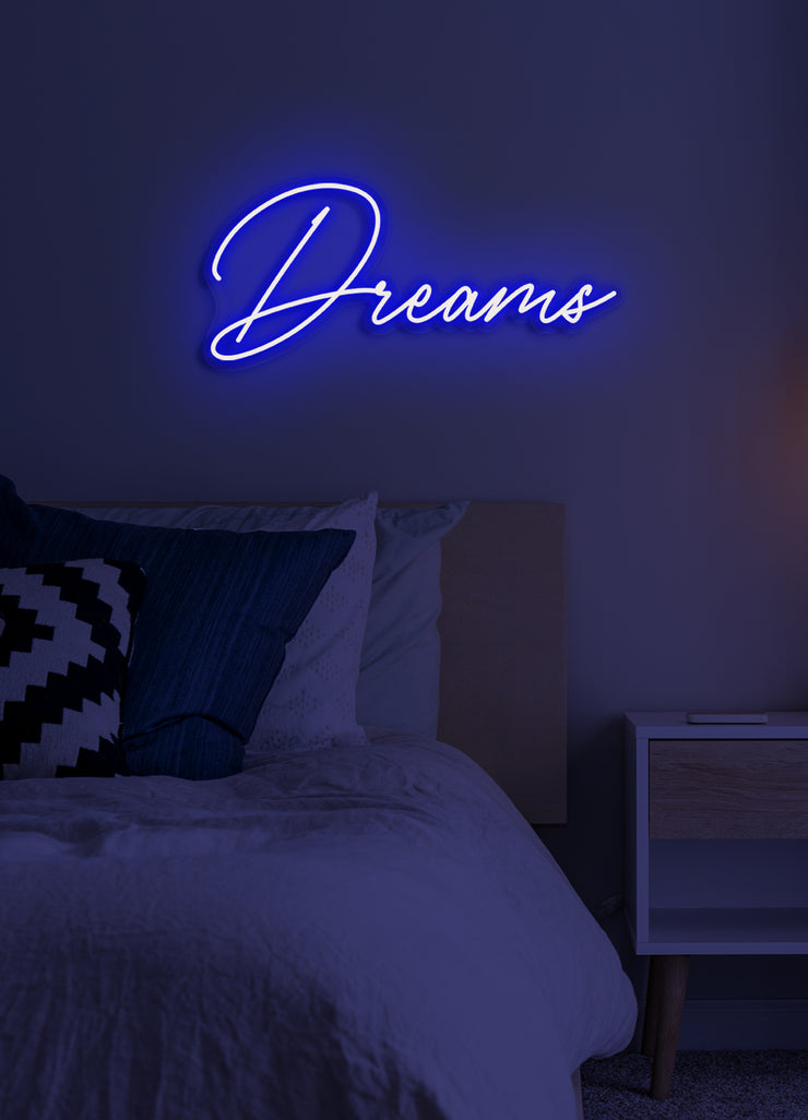 Dreams - LED Neon skilt