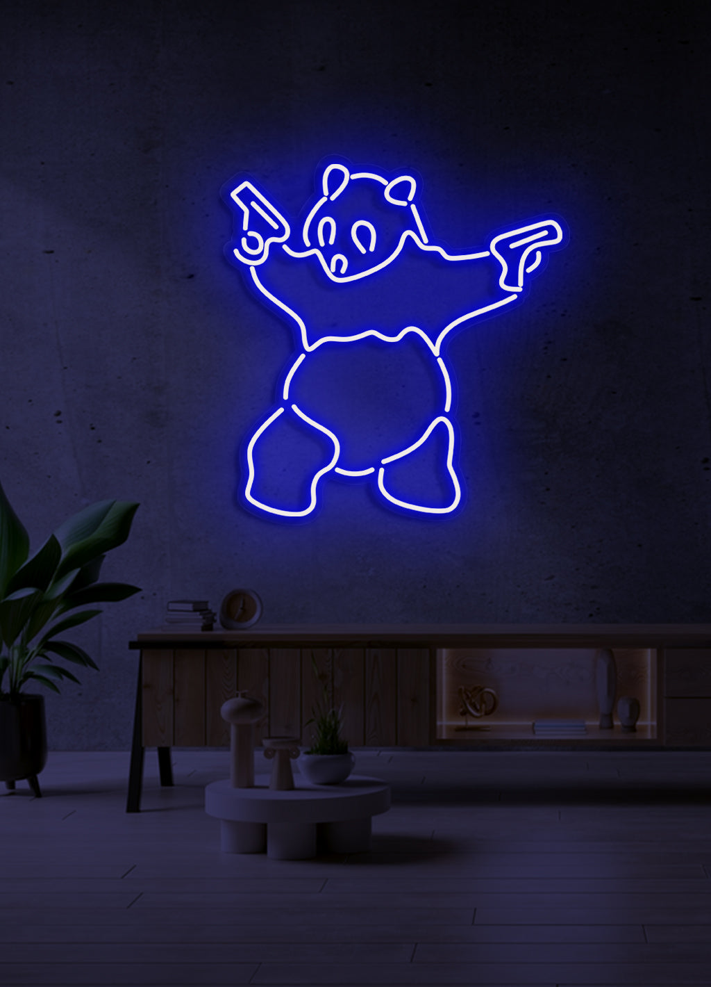 Panda - LED Neonrock