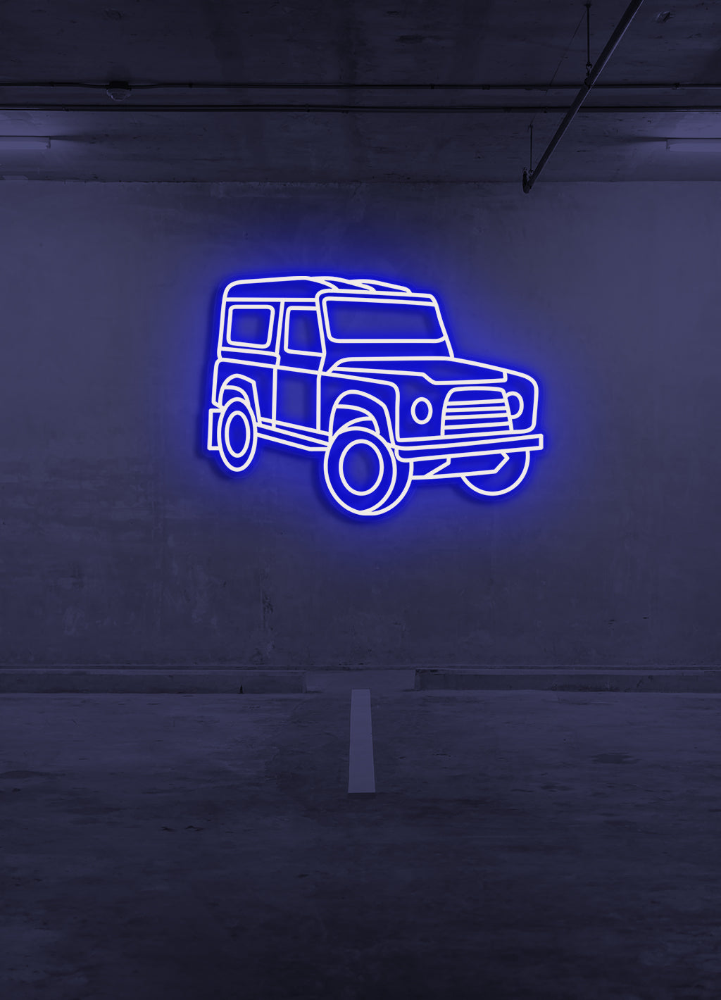 Offroad Auto - LED Neonbeleuchtung