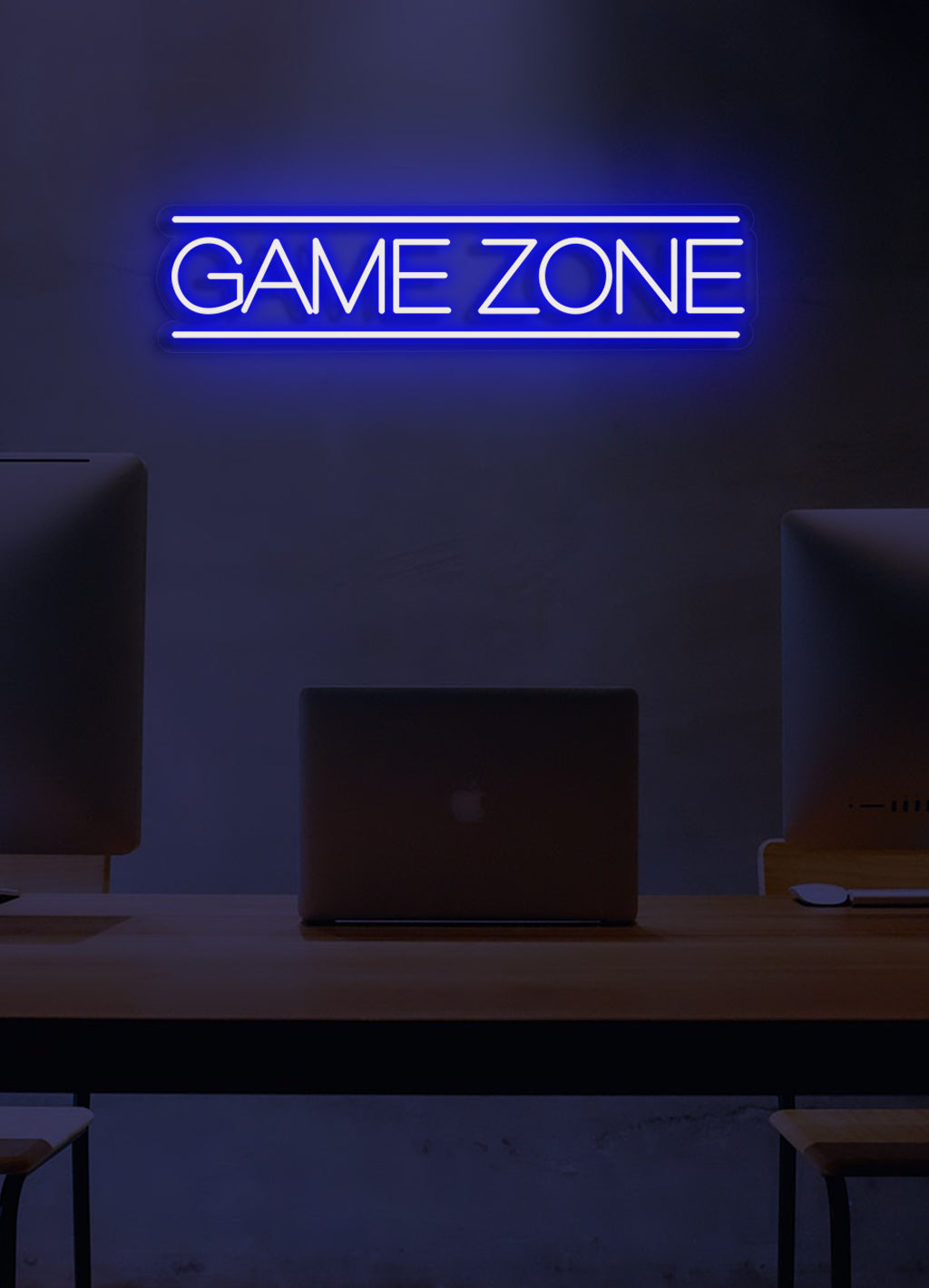 Spielzone - LED Neonschirm
