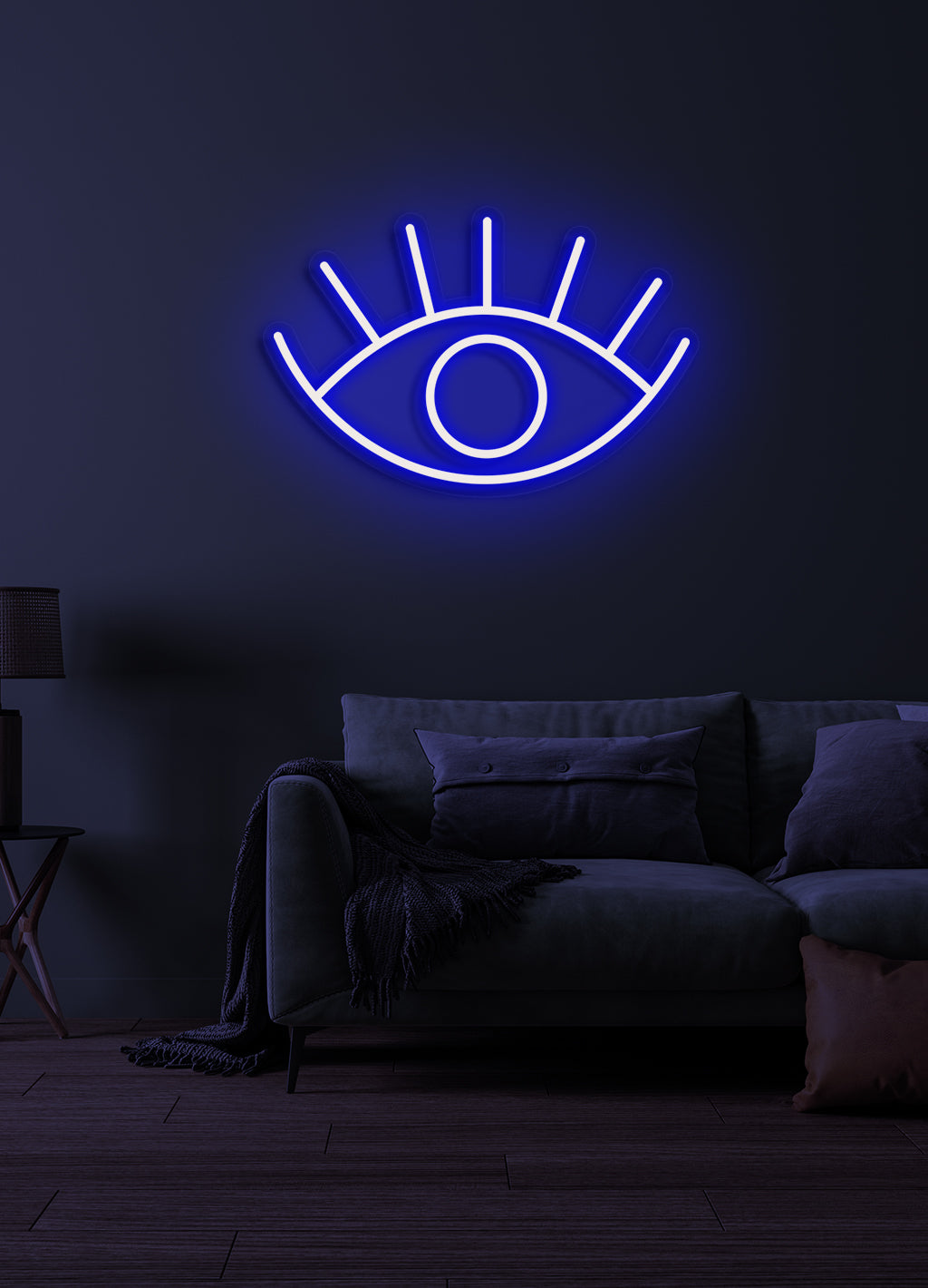 Eye - LED Neon-Schirm