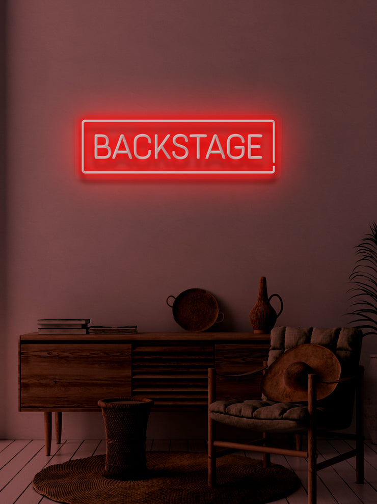 Backstage - LED Neon skilt
