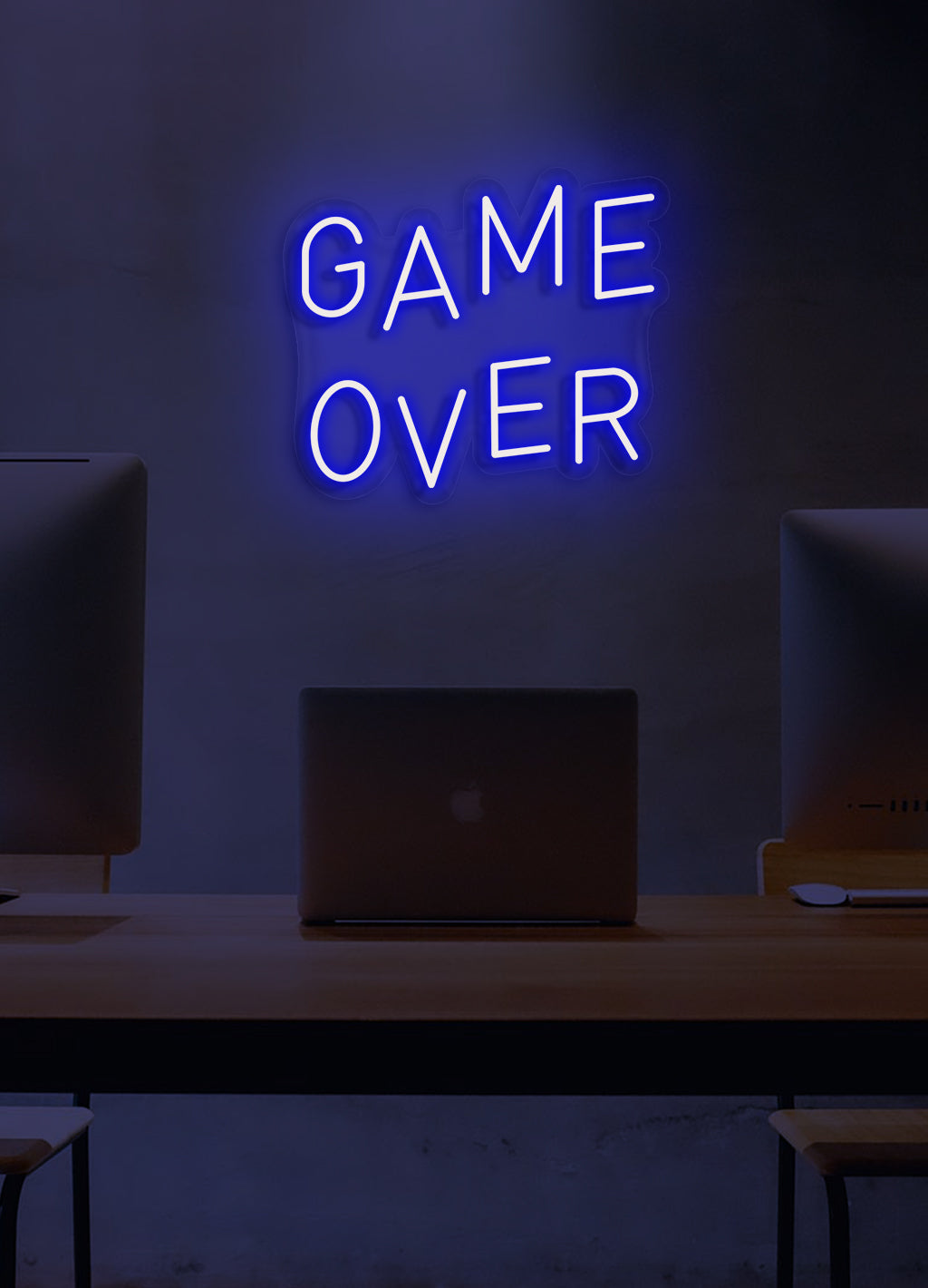 Game over - LED Neon skilt