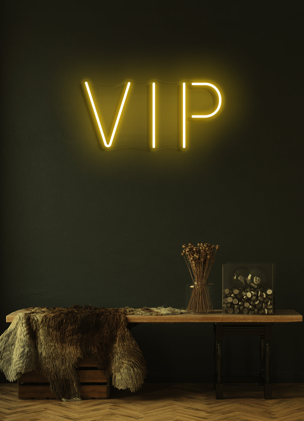 VIP - LED Neon-Schirm