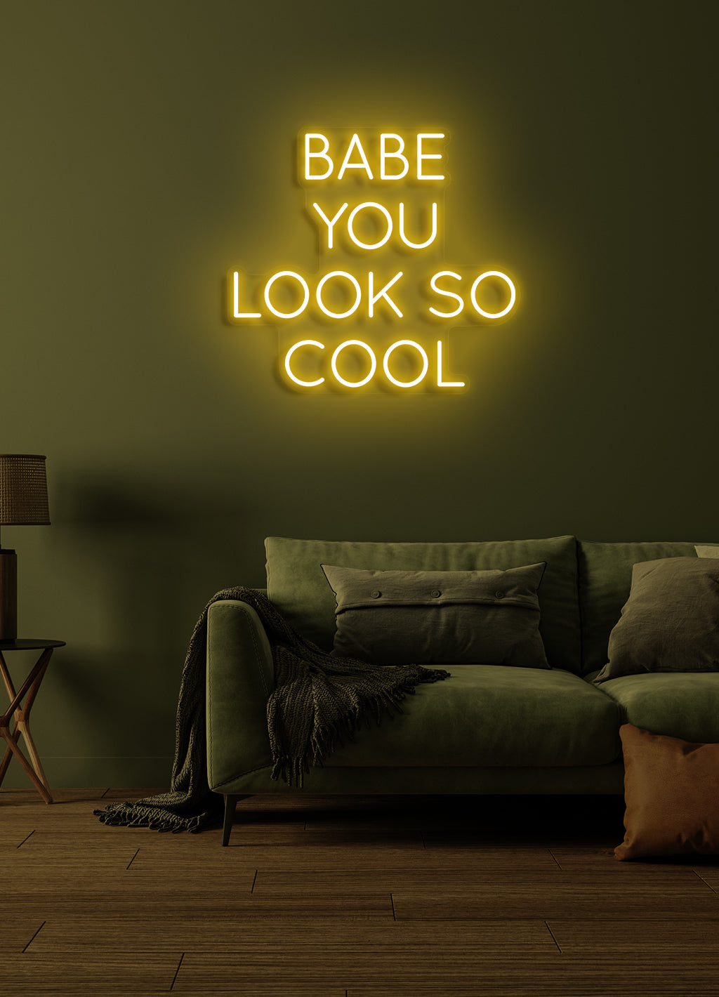 Baby, du siehst so cool aus – LED-Neonrock