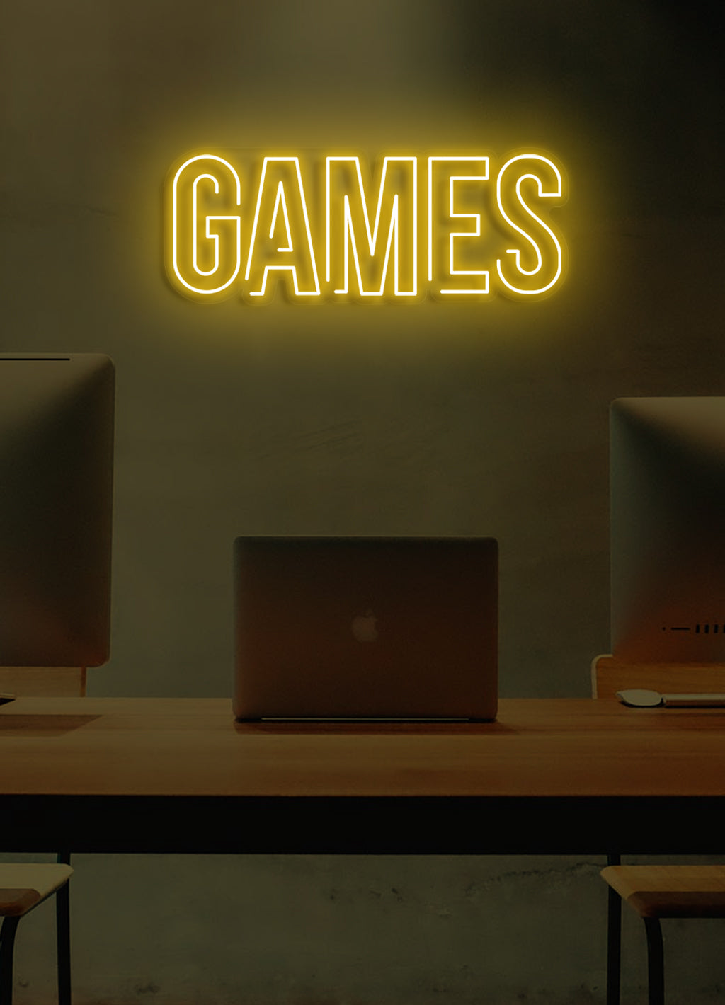 Spiele - LED Neonschirm