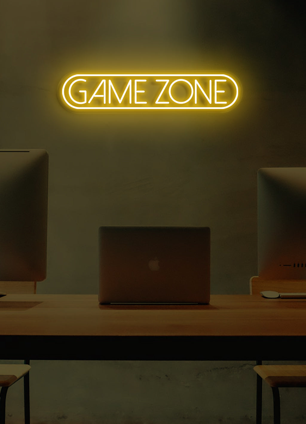 Spielzone - LED Neonschirm