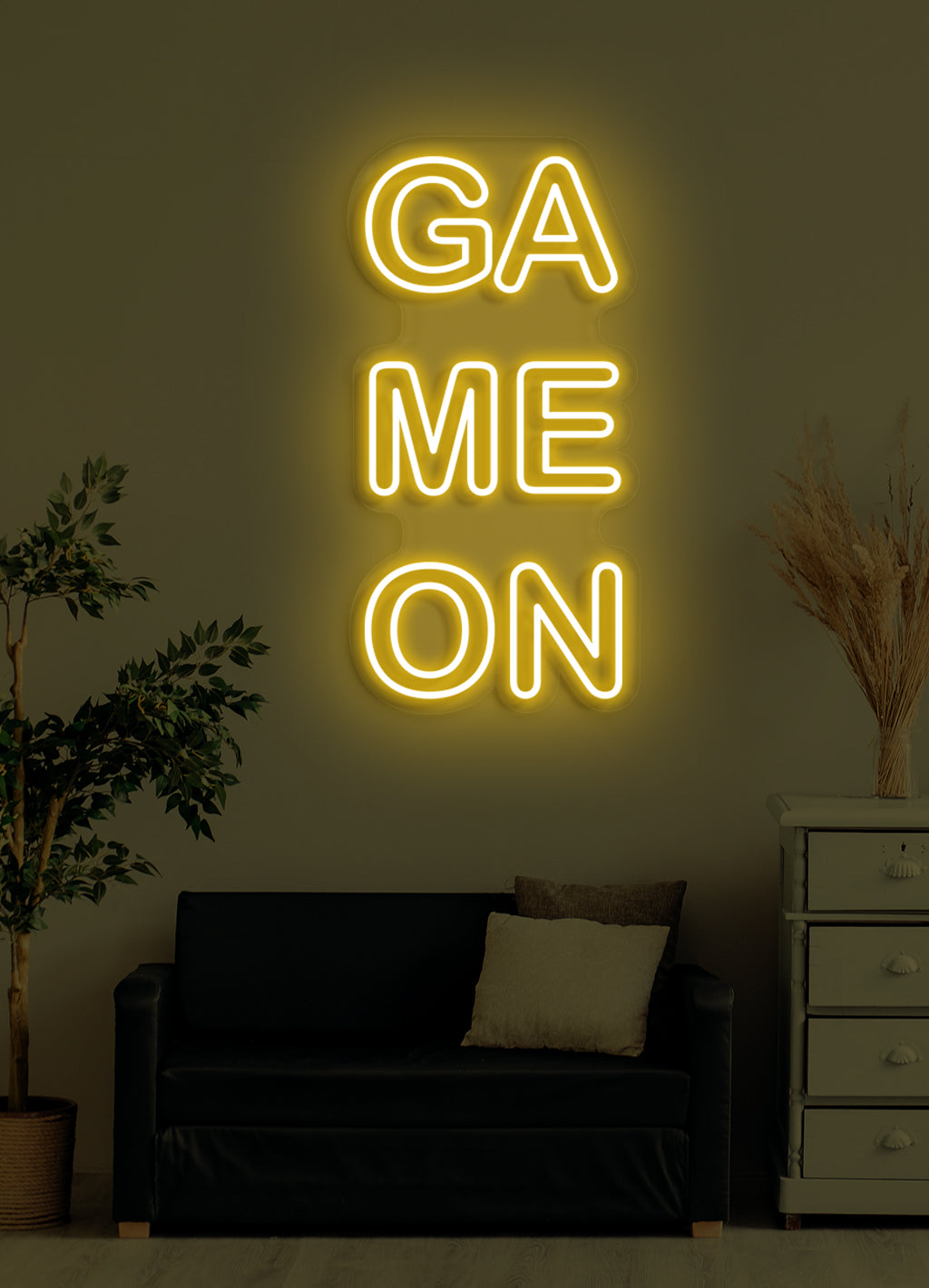 Game on - LED Neon-Schirm