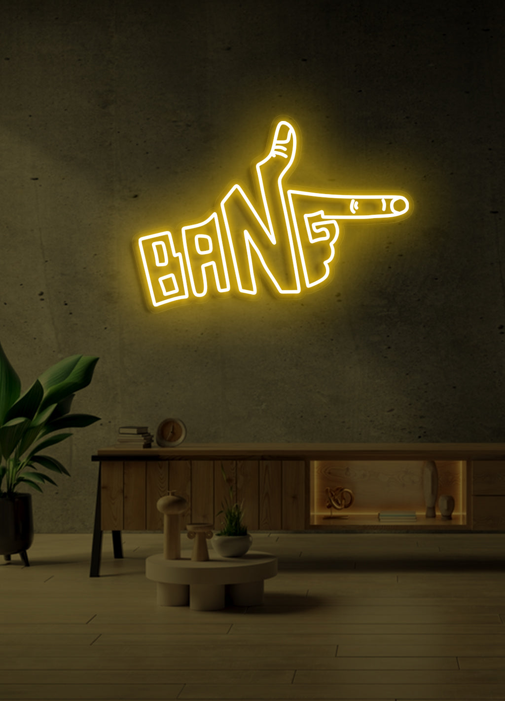 Bang - LED Neonrock