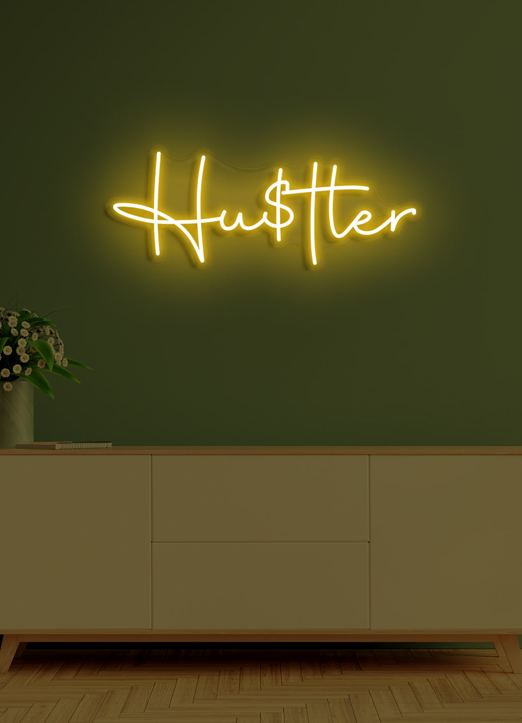Hustle - LED Neonrock