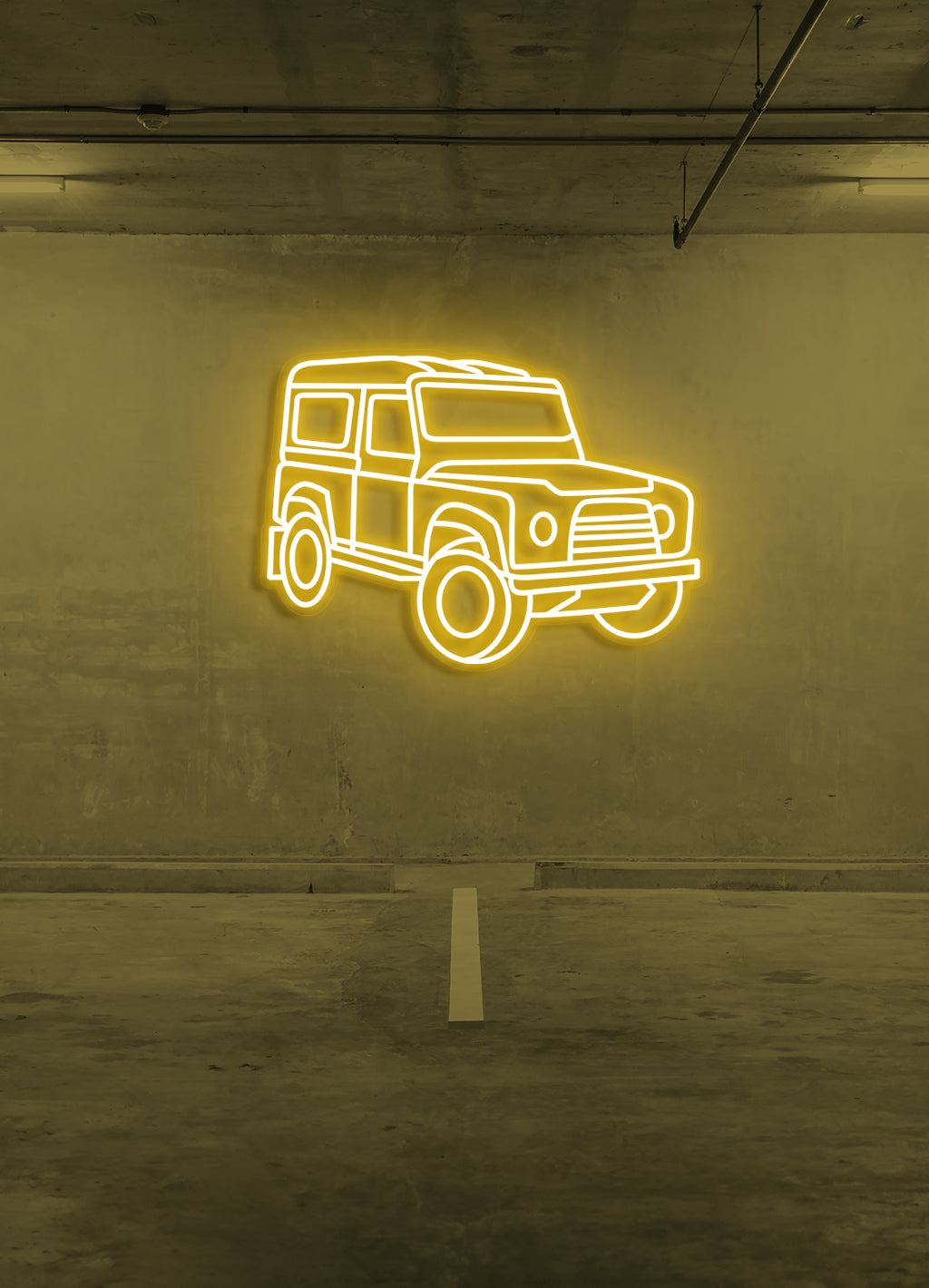 Offroad Auto - LED Neonbeleuchtung