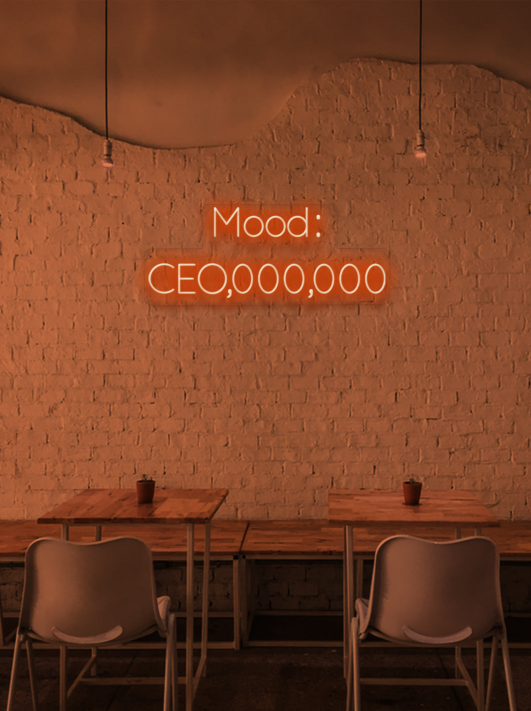 Mood CEO.OOO - LED Neon skilt