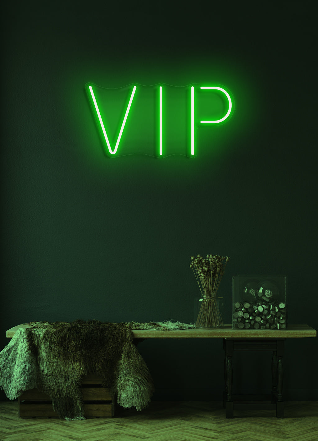 VIP - LED Neon-Schirm