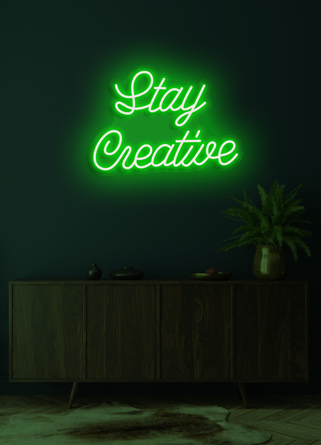 Stay creative - LED Neon skilt