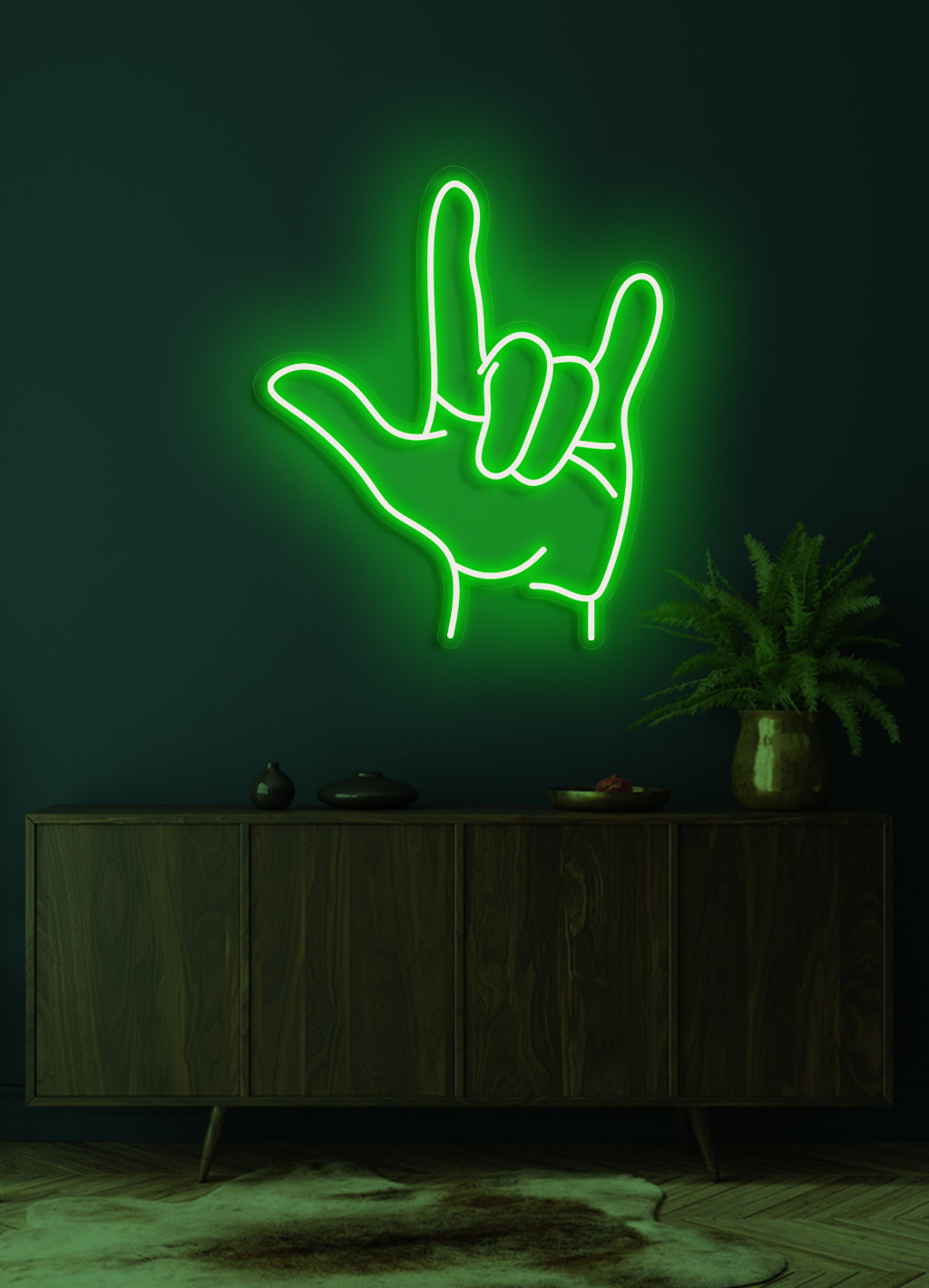 Hand sign - LED Neon skilt