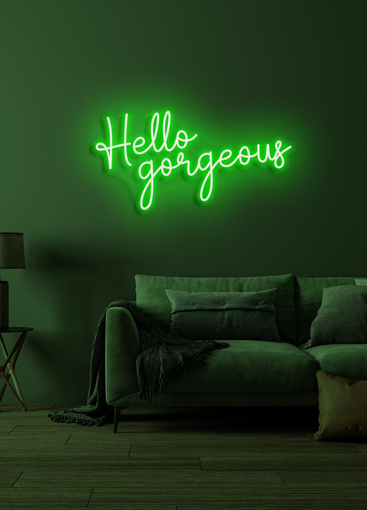 Hello Gorgeous - LED Neon skilt