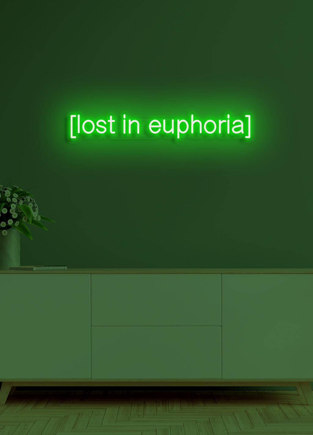 Verloren in Euphorie - LED Neonschild