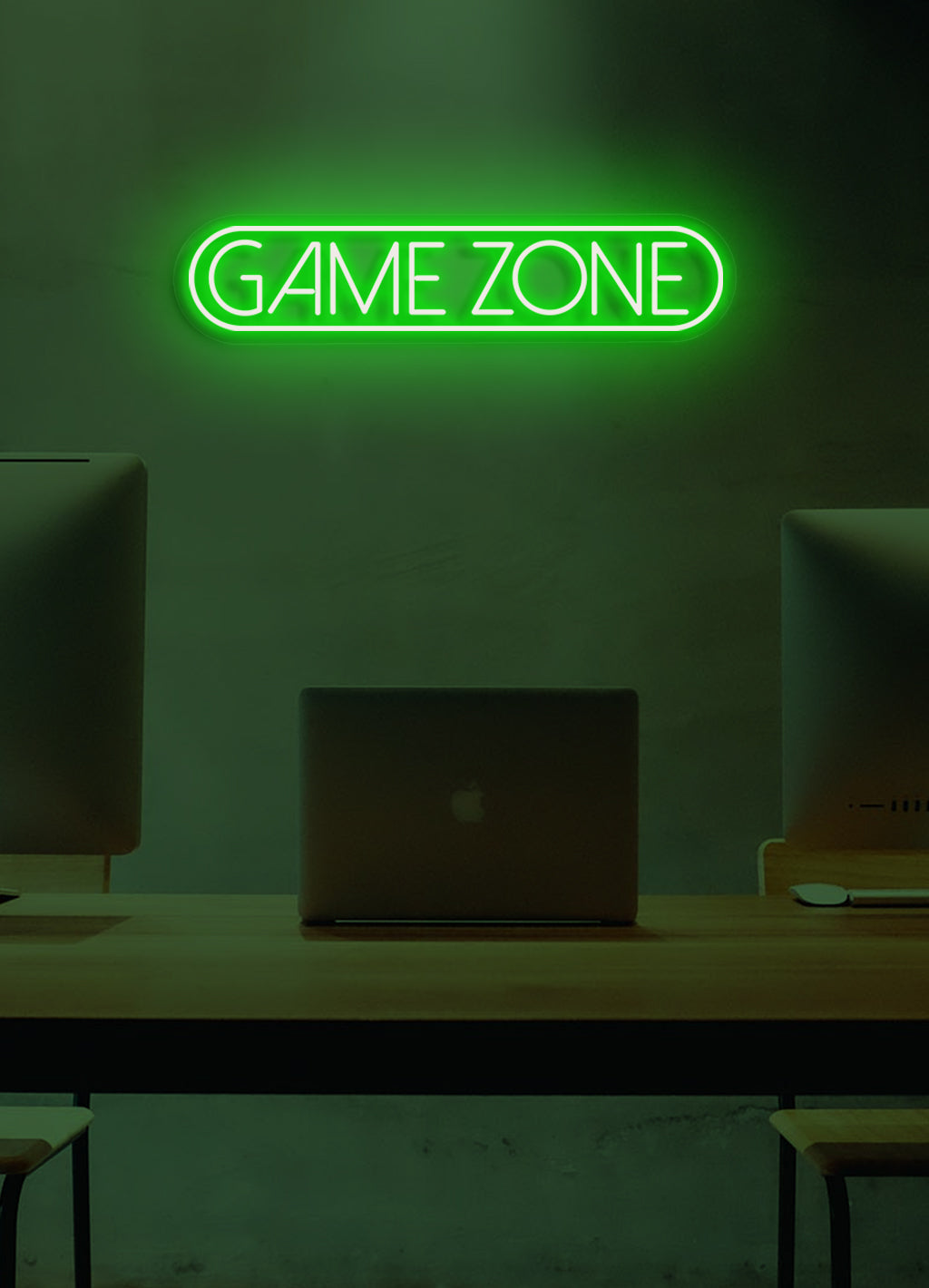 Spielzone - LED Neonschirm