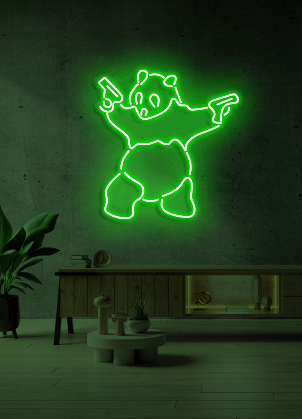 Panda - LED Neonrock