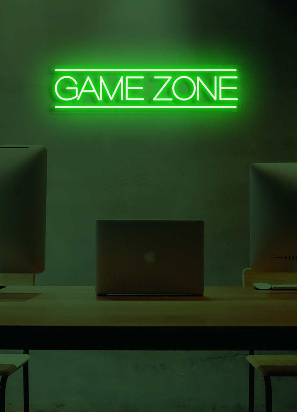 Spielzone - LED Neonschirm