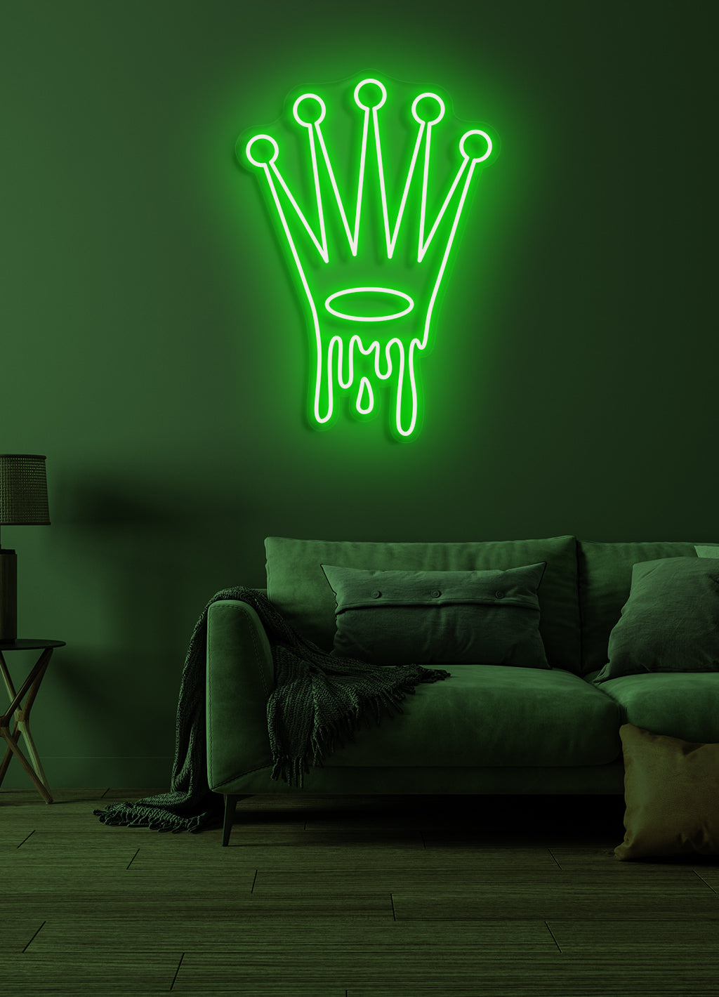 Schmelzen - LED Neondecke