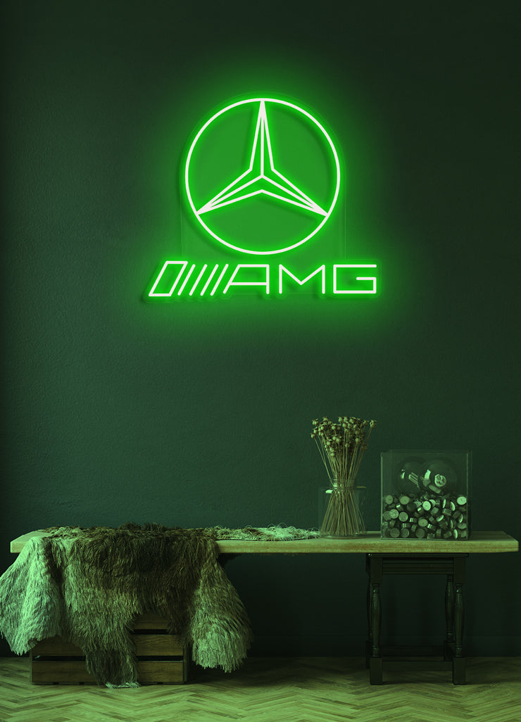 Mercedes AMG - LED Neon skilt