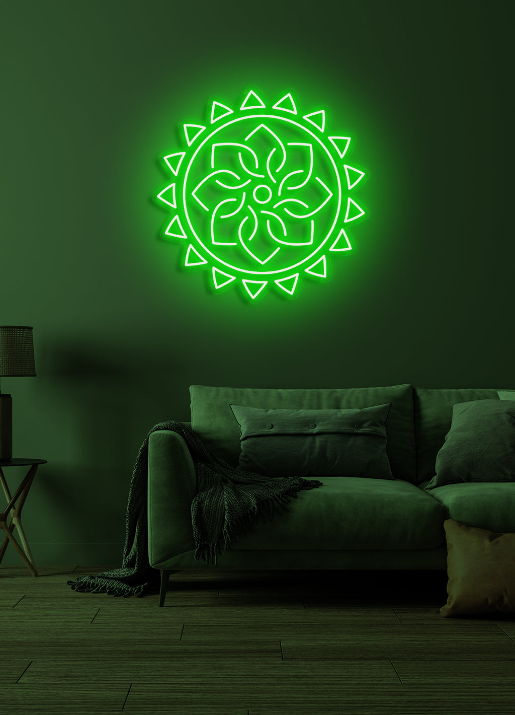 Yoga Blume - LED Neon Rock