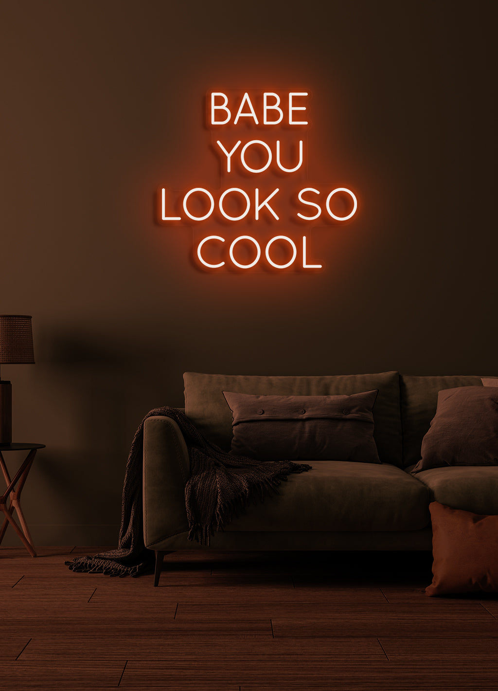 Baby, du siehst so cool aus – LED-Neonrock