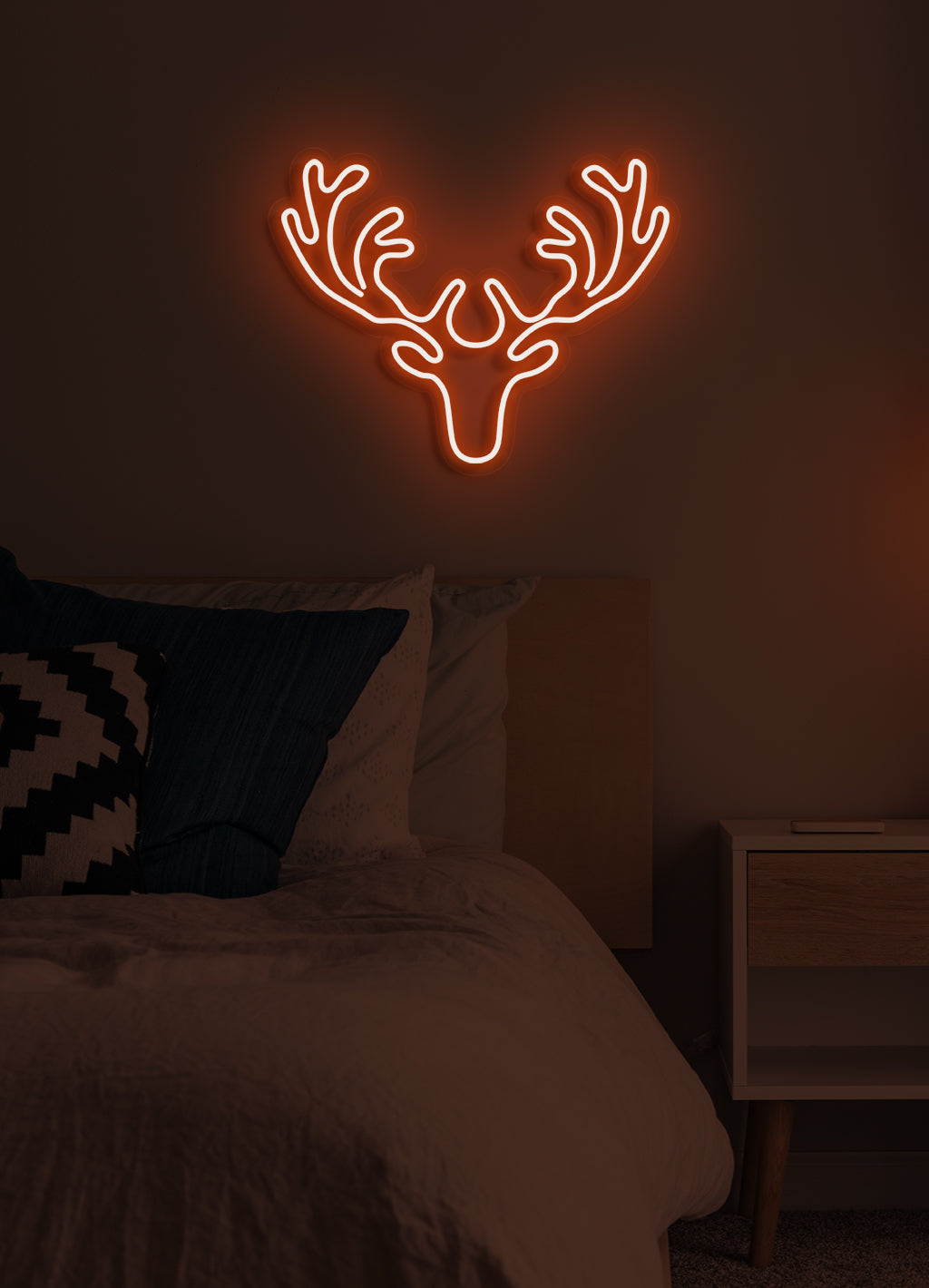 Reindeer - LED Neon skilt