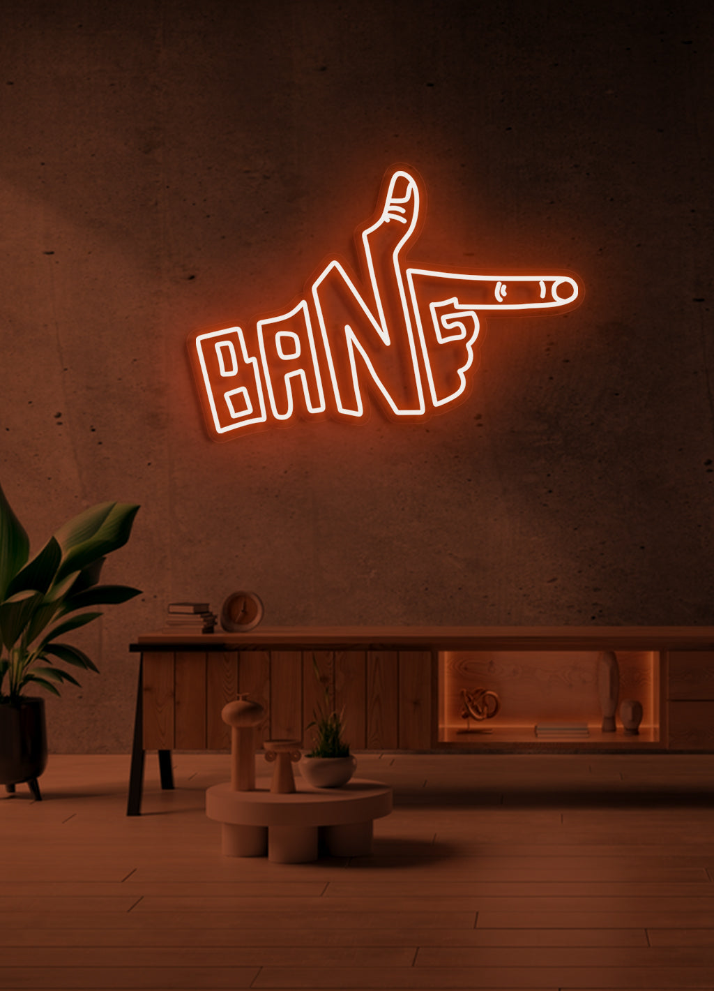 Bang - LED Neonrock