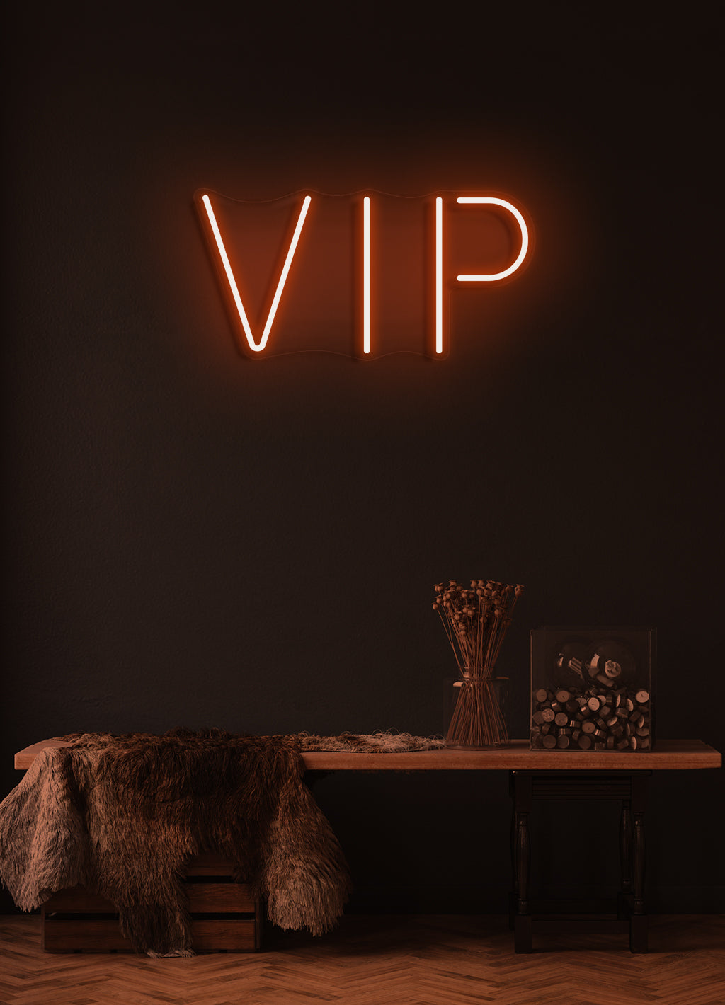 VIP - LED Neon-Schirm