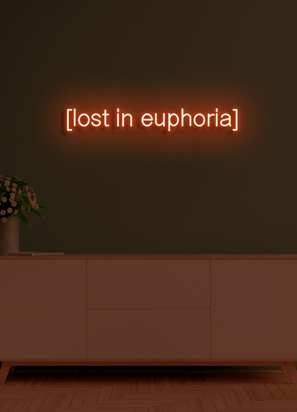 Verloren in Euphorie - LED Neonschild