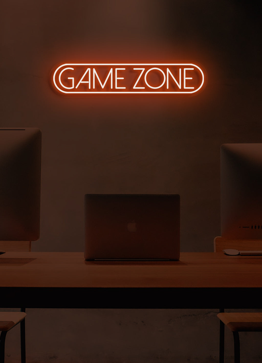 Spielzone - LED Neonschirm