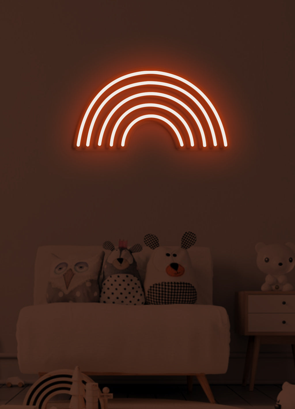 Regenbogen - LED Neonrock
