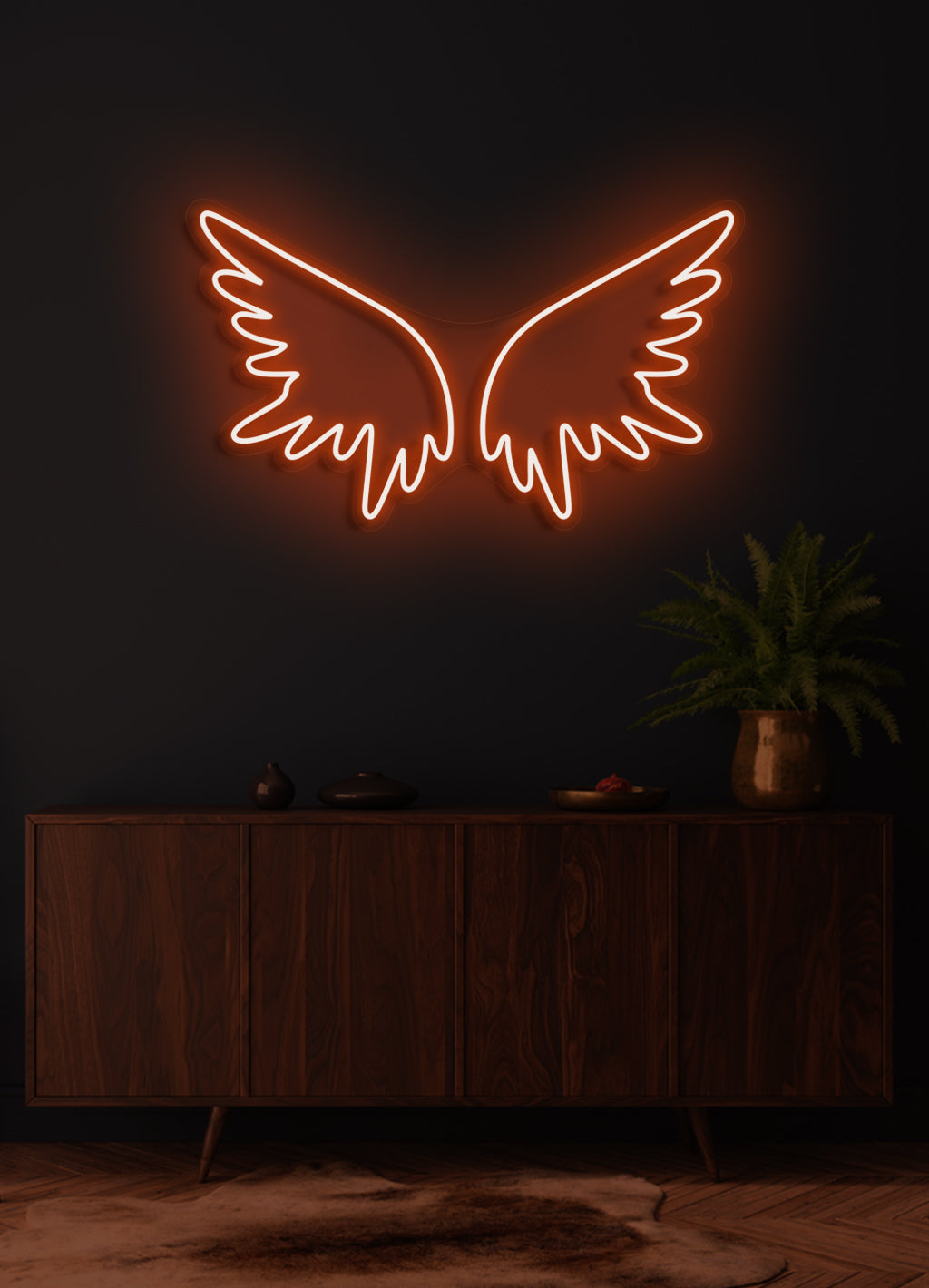 Wings - LED Neon skilt