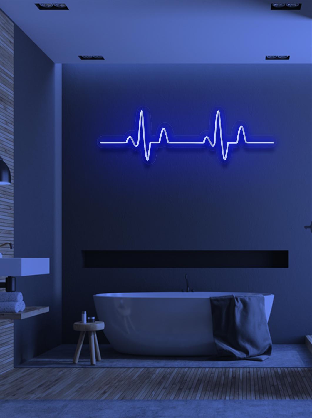 Heart beat - LED Neon skilt