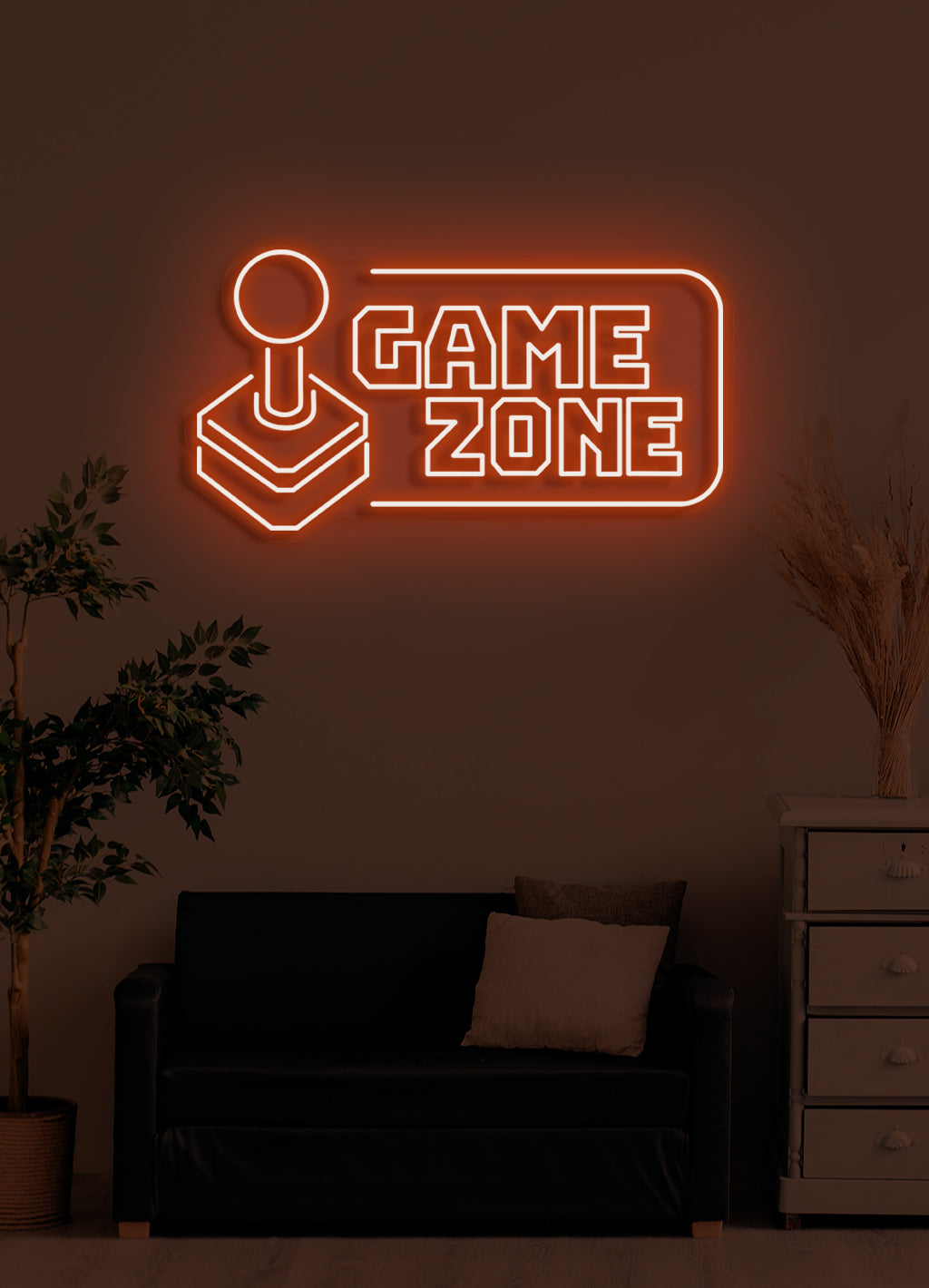 Spielzone - LED Neonschirm