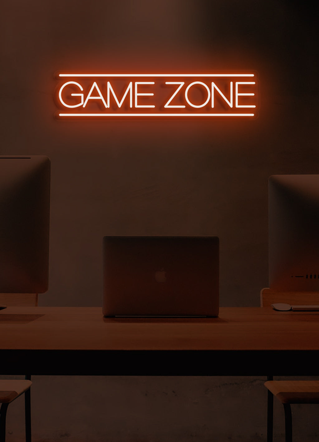 Spielzone - LED Neonschirm