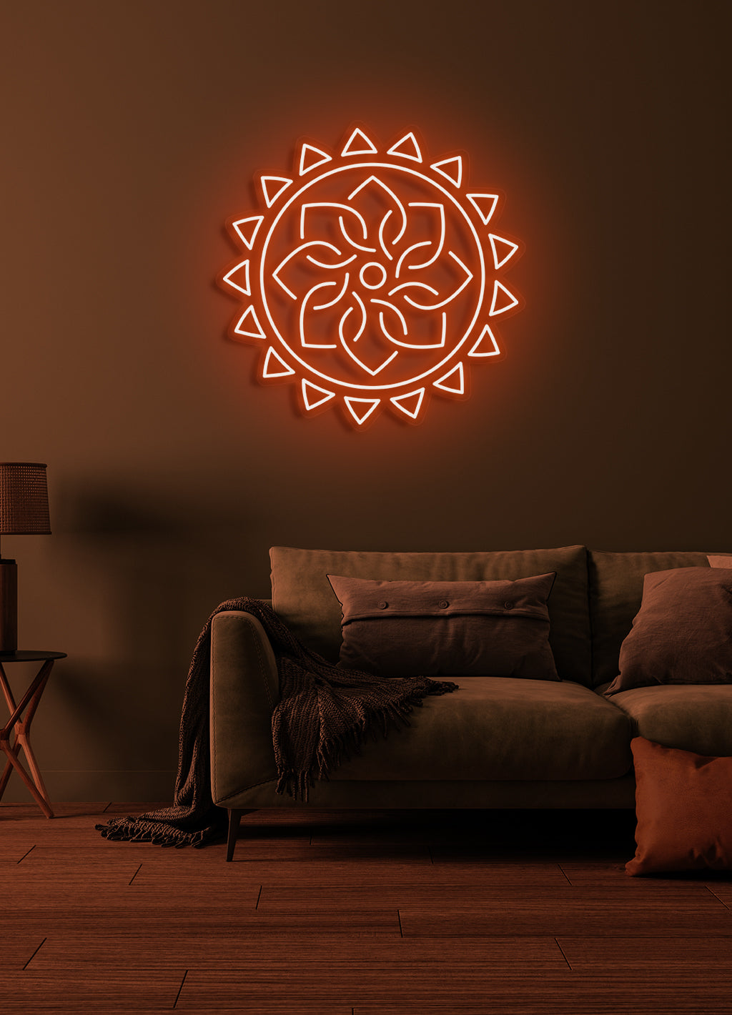 Yoga Blume - LED Neon Rock