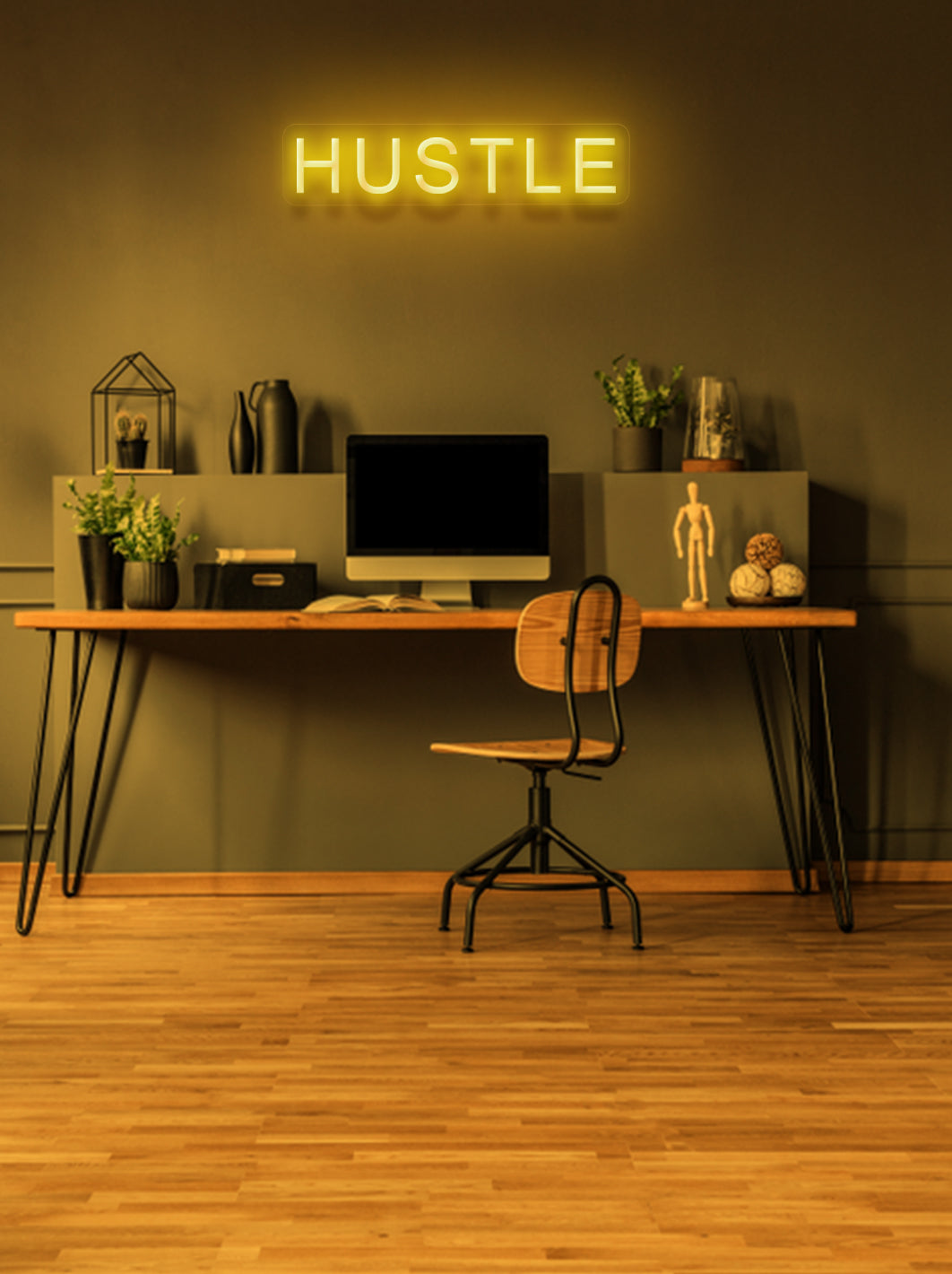 Hustle LED Neonrock