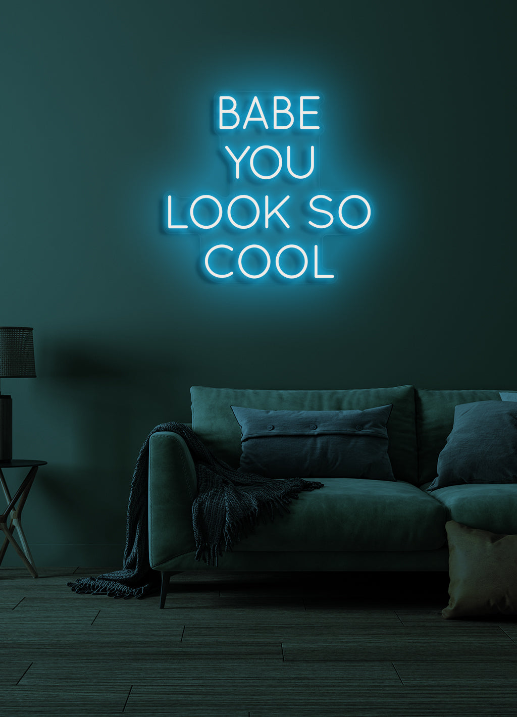 Baby, du siehst so cool aus – LED-Neonrock