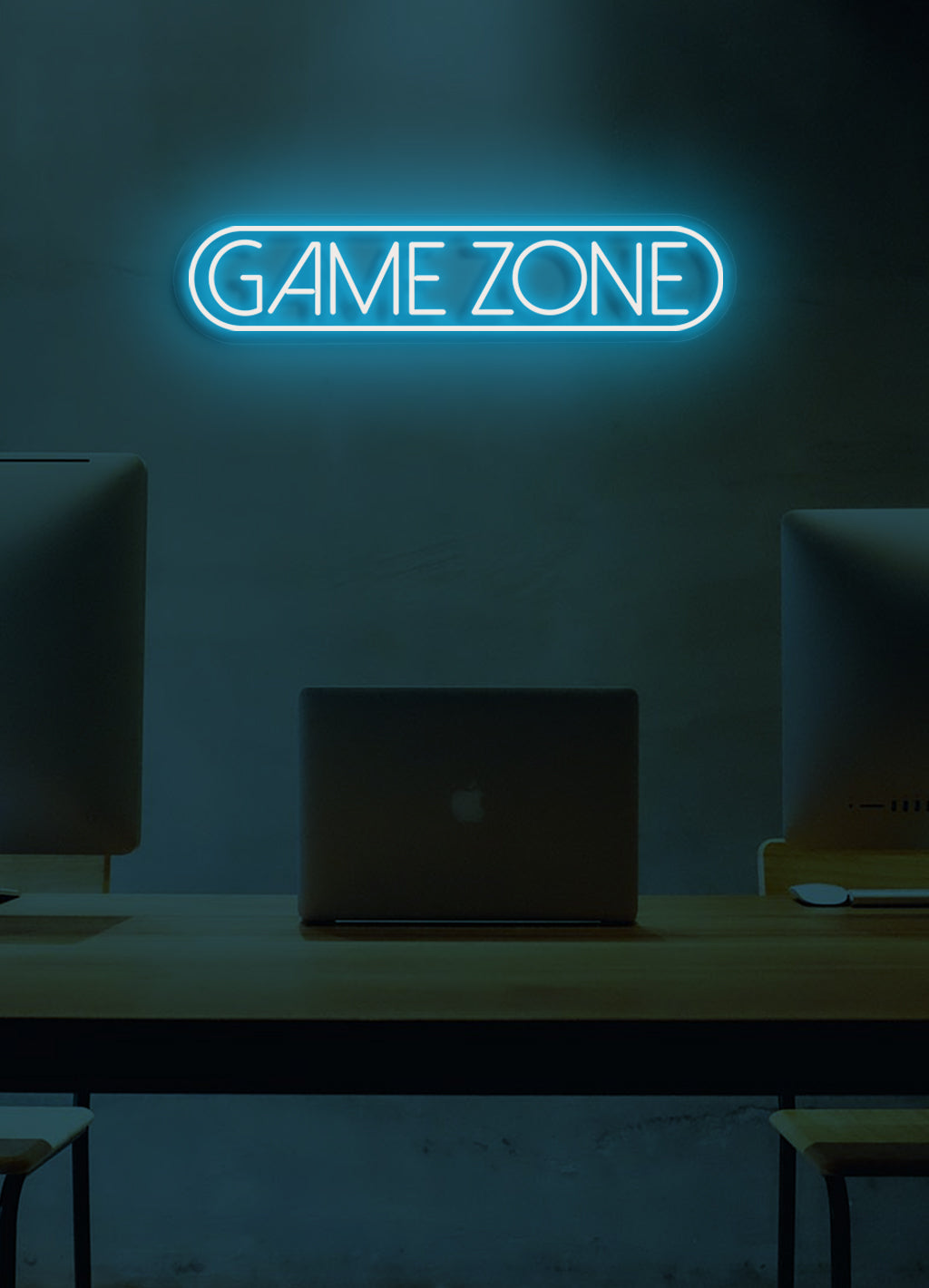 Spielzone - LED Neonschirm