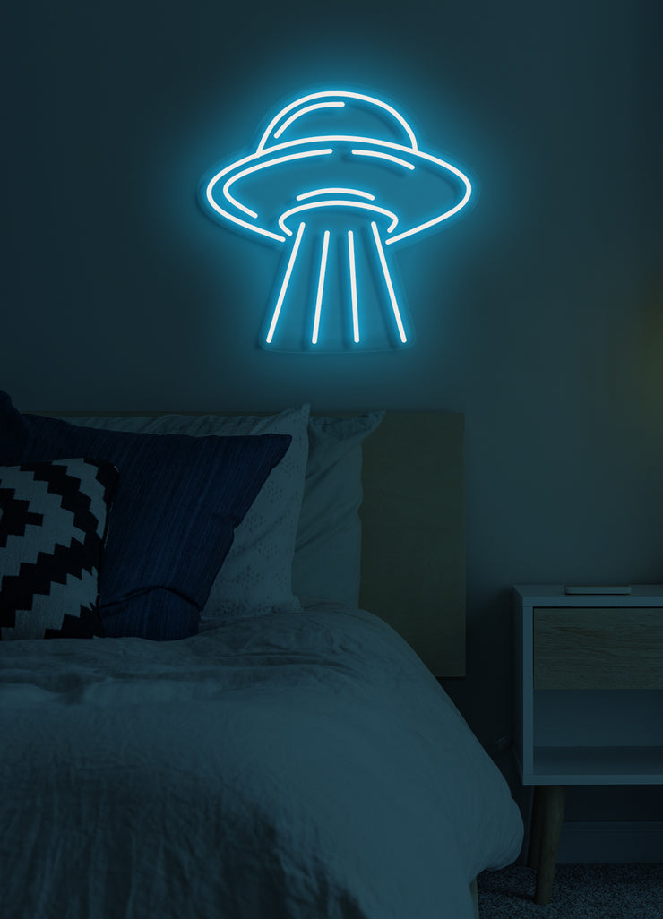 Space ship - LED Neon skilt