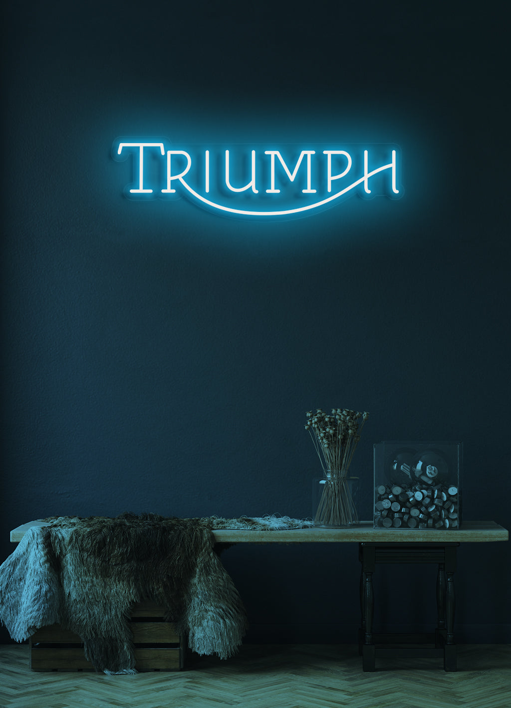 Triumph - LED Neon-Schirm