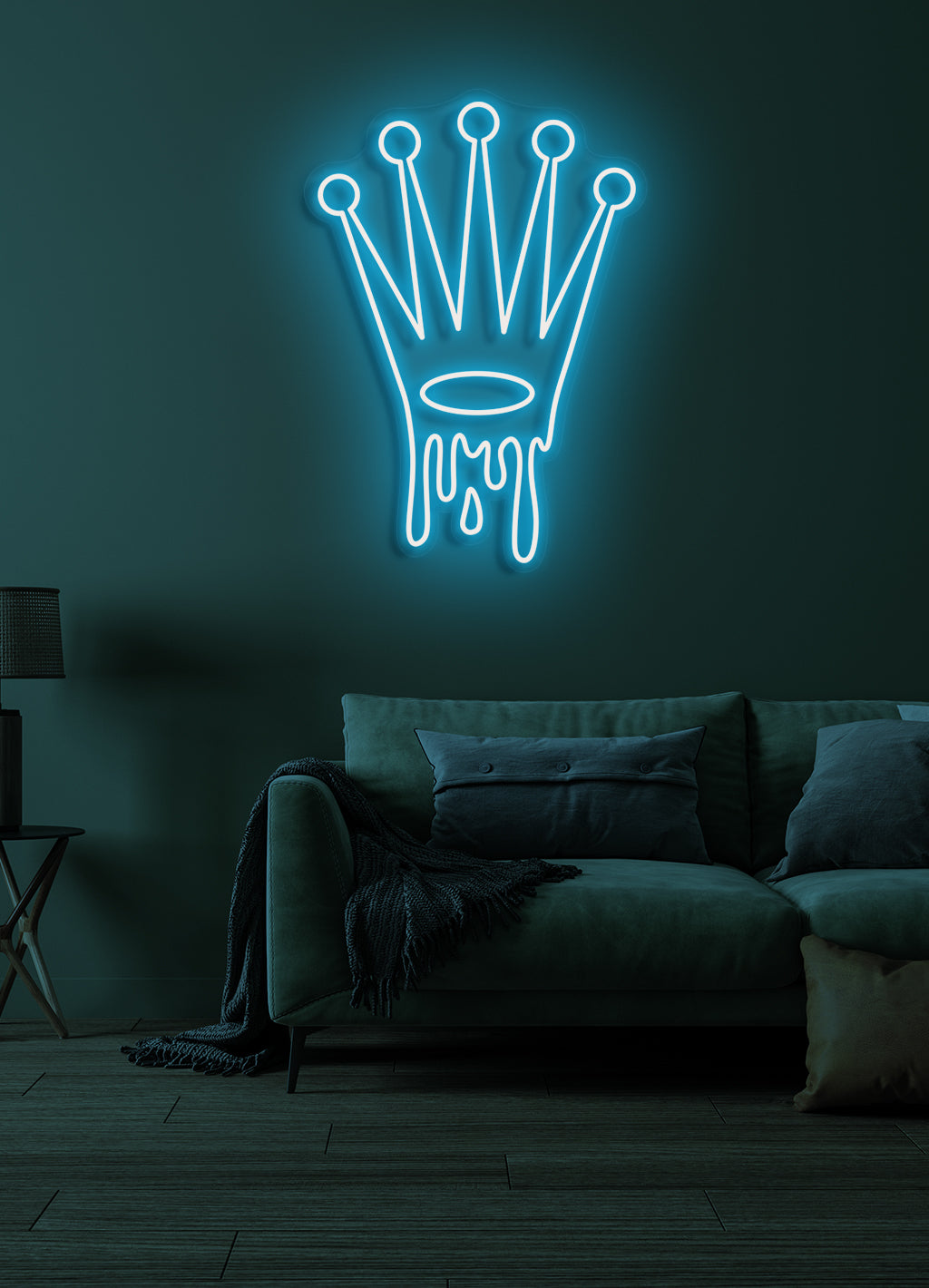 Schmelzen - LED Neondecke