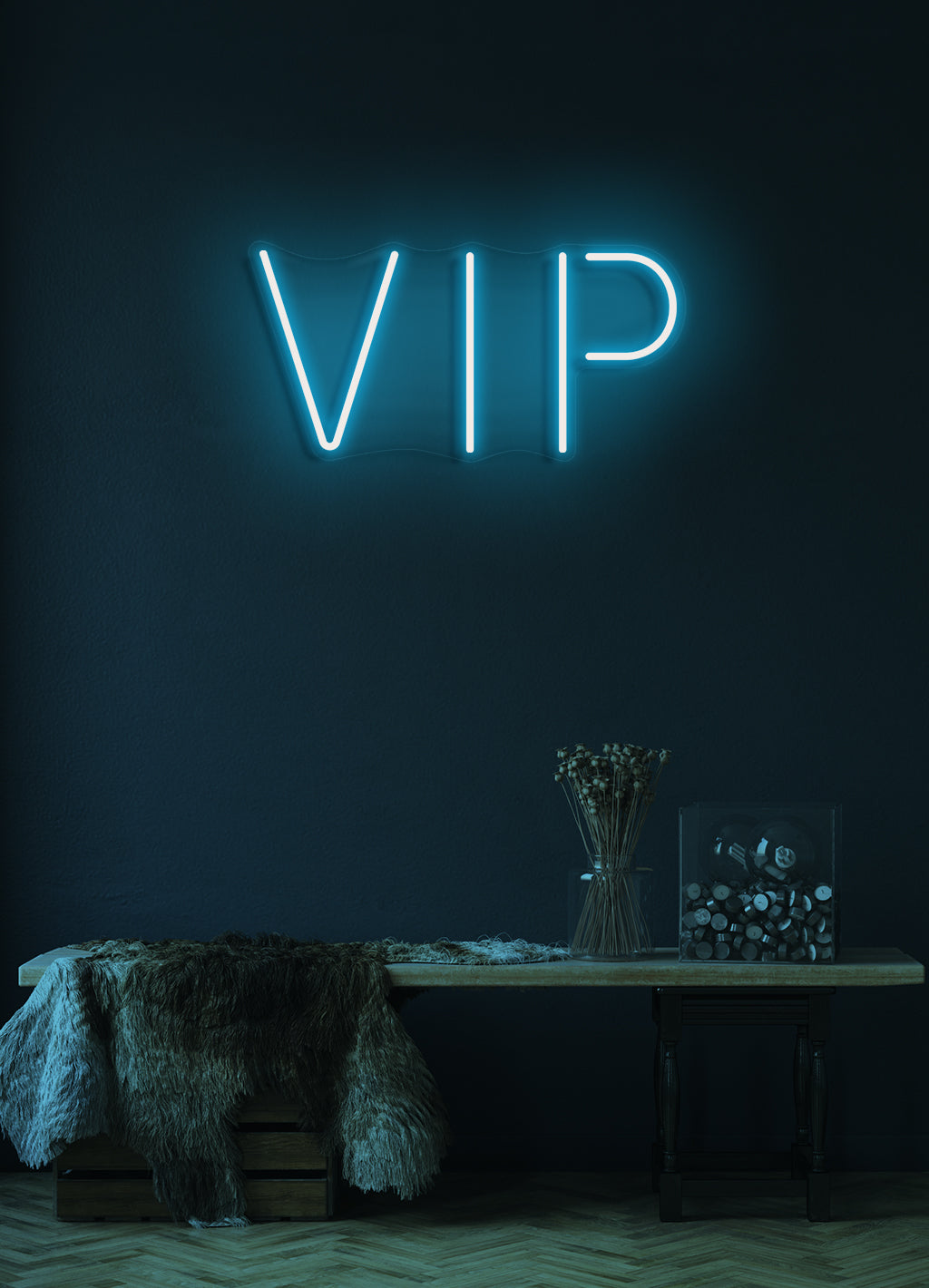 VIP - LED Neon-Schirm