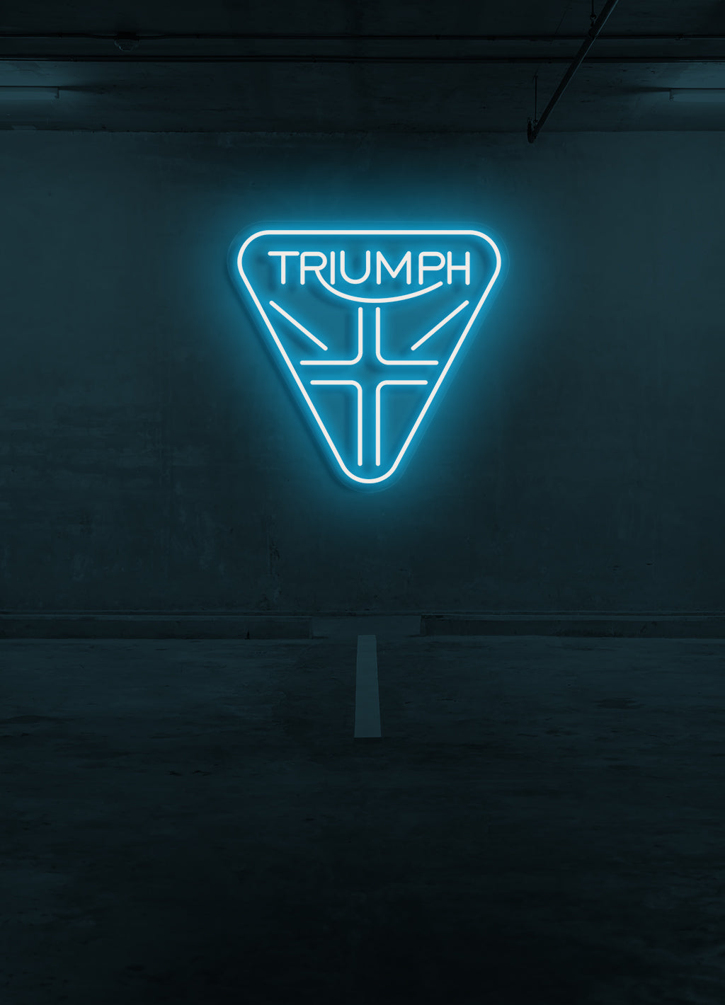 Triumph - LED Neon-Schirm